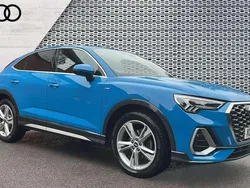 Blue Used 2021 Audi Q3 S-Line SUV | £27,956 (A bit pricey)
