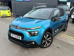 Blue Used 2022 Citroën C3 PureTech Hatchback | £12,495 (Fair price)