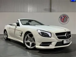 White Used 2015 Mercedes SL400 AMG Cabriolet | £21,237 (A bit pricey)