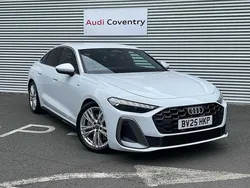 Glacier white Used 2025 Audi A5 S-Line Coupe | £45,990