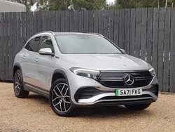 Silver Used 2021 Mercedes EQA250 AMG Line Premium SUV | £22,498 (Fair price)