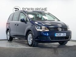 Blue Used 2020 VW Sharan SE MPV | £9,750 (Good price)