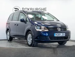 Blue Used 2020 VW Sharan SE MPV | £9,750 (Good price)