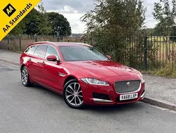 Red Used 2019 Jaguar XF Sportbrake Portfolio Estate | £14,495 (Fair price)