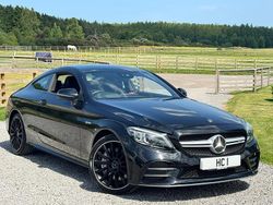 Black Used 2018 Mercedes C43 AMG AMG Coupe | £27,490 (Fair price)