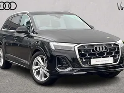 Black Used 2024 Audi Q7 S-Line SUV | £54,084 (A bit pricey)