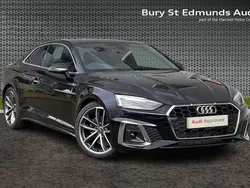 Black Used 2024 Audi A5 S-Line Coupe | £28,609 (Good price)