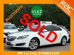 White Used 2014 Vauxhall Insignia SRi Hatchback | £4,095 (Fair price)