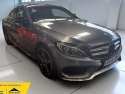 Grey Used 2018 Mercedes C300 AMG line Coupe | £13,950 (Fair price)