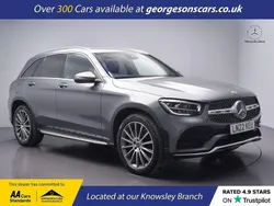 Grey Used 2022 Mercedes GLC300 AMG line SUV | £28,500 (Fair price)