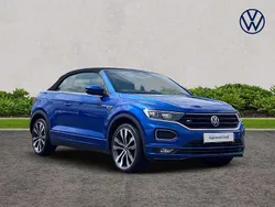Blue Used 2021 VW T-Roc Cabriolet R-line Cabriolet | £21,480 (Fair price)