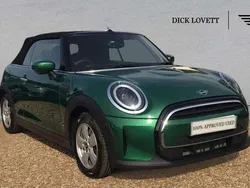 Green Used 2022 Mini Cooper Cabriolet Classic Cabriolet | £20,995 (Expensive)