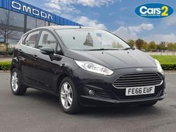 Black Used 2016 Ford Fiesta Zetec Hatchback | £7,395 (Fair price)