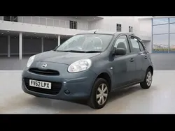 Grey Used 2012 Nissan Micra Visia Hatchback | £3,995 (Fair price)