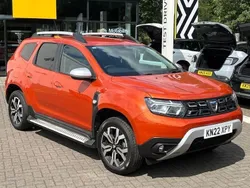 Desert orange Used 2022 Dacia Duster Prestige SUV | £14,495 (A bit pricey)