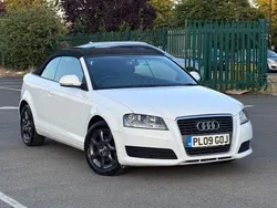 White Used 2009 Audi A3 Cabriolet Cabriolet | £2,499 (Good price)