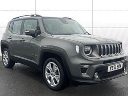 Grey Used 2021 Jeep Renegade Limited SUV | £14,792 (Fair price)