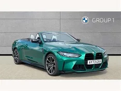 Isle of man green Used 2023 BMW M4 Cabriolet Competition Edition Cabriolet | £64,607 (Expensive)
