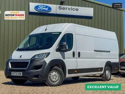 White Used 2023 Peugeot Boxer Premium Van | £21,994 (Expensive)