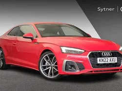 Red Used 2022 Audi A5 S-Line Coupe | £25,000 (Fair price)