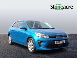 Blue Used 2021 Kia Rio 3 Hatchback | £12,595 (Good price)