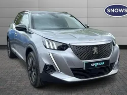 Grey Used 2022 Peugeot e-2008 Premium SUV | £13,852 (Fair price)