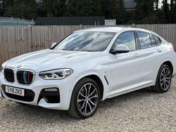 White Used 2018 BMW X4 M Sport SUV | £23,300 (Good price)