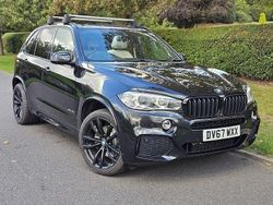 Black sapphire metallic paint Used 2017 BMW X5 M Sport SUV | £17,990 (Fair price)