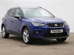 Blue Used 2021 Seat Arona FR SUV | £15,995 (A bit pricey)