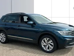 Blue Used 2022 VW Tiguan Life SUV | £21,653 (Super price)