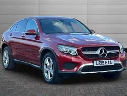 Red Used 2019 Mercedes GLC250 Premium Coupe | £26,395 (Fair price)