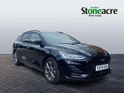 Black New 2024 Ford Focus ST-Line Estate | £22,895 (Fair price)