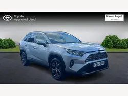 Silver Used 2022 Toyota RAV4 Hybrid Design SUV | £24,869 (Good price)