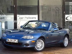 Blue Used 2005 Mazda MX5 Edition Cabriolet | £1,989 (Fair price)