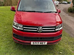 Red Used 2018 VW T6 SE Van | £29,995 (A bit pricey)