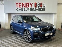 Blue Used 2018 BMW X3 M Sport SUV | £18,796 (Fair price)