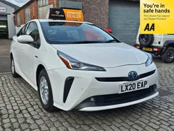 White Used 2020 Toyota Prius Hatchback | £11,795 (Good price)