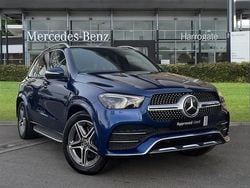 Blue Used 2019 Mercedes GLE300 AMG Line Premium SUV | £34,000 (Fair price)