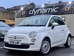 White Used 2014 Fiat 500 Lounge Hatchback | £2,990 (Fair price)