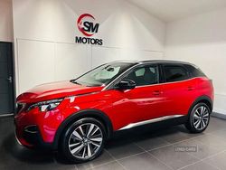 Red Used 2019 Peugeot 3008 Premium Hatchback | £13,395 (Fair price)
