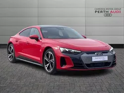 Red Used 2023 Audi e-tron GT quattro Comfort Sedan | £47,495 (Good price)