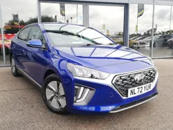 Blue Used 2022 Hyundai Ioniq Premium Sedan | £16,498 (Fair price)
