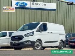 White Used 2018 Ford Transit Custom Van | £11,298 (Good price)
