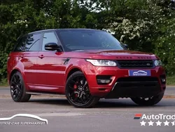 Red Used 2014 Land Rover Range Rover Sport HSE SUV | £17,699 (Good price)