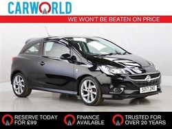 Black Used 2017 Vauxhall Corsa SRi Hatchback | £6,490 (Fair price)