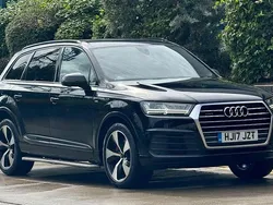 Black Used 2017 Audi Q7 S-Line SUV | £20,790 (Fair price)