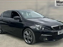 Black Used 2019 Peugeot 308 GT-line Hatchback | £10,997 (Fair price)