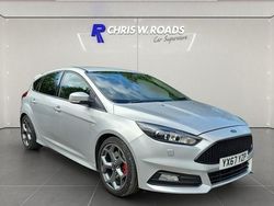Silver Used 2017 Ford Focus ST Hatchback | £14,250 (Fair price)