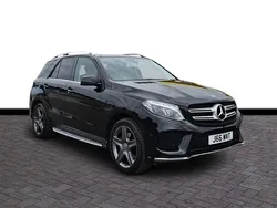 Black Used 2017 Mercedes GLE250 AMG line SUV | £19,490 (Fair price)
