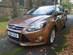 Brown Used 2014 Ford Focus Titanium Hatchback | £4,950 (Fair price)